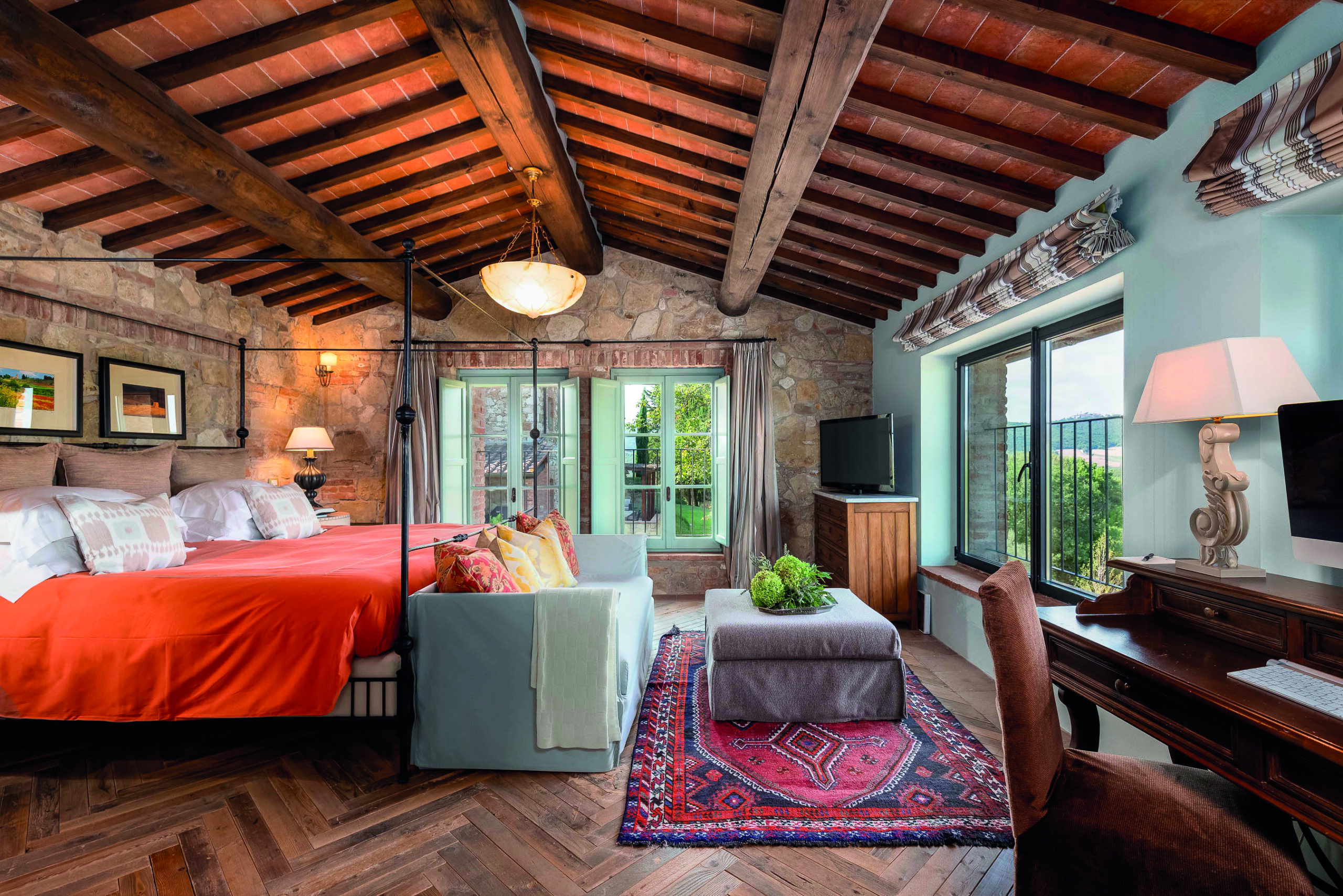 Italian Villa Bedroom